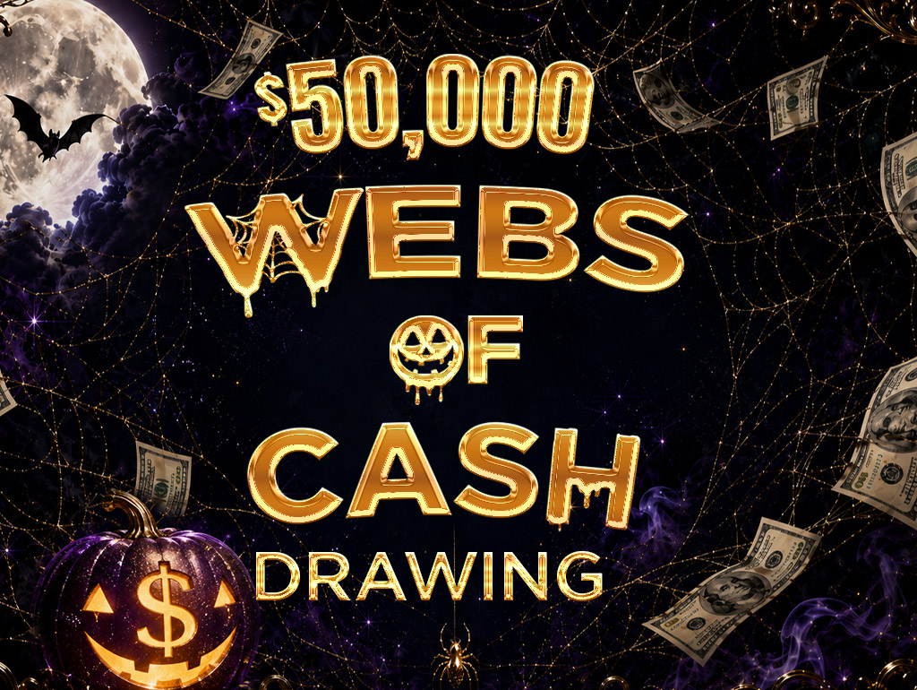 $50,000 WEBS OF CASH DRAWING